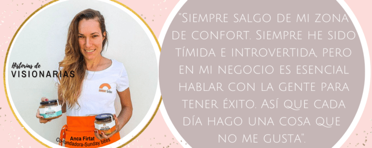 Mujer emprendedora Historia Anca