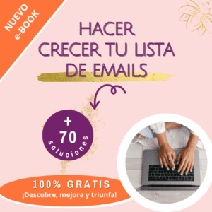 Ebook gratis Crecer lista de Email